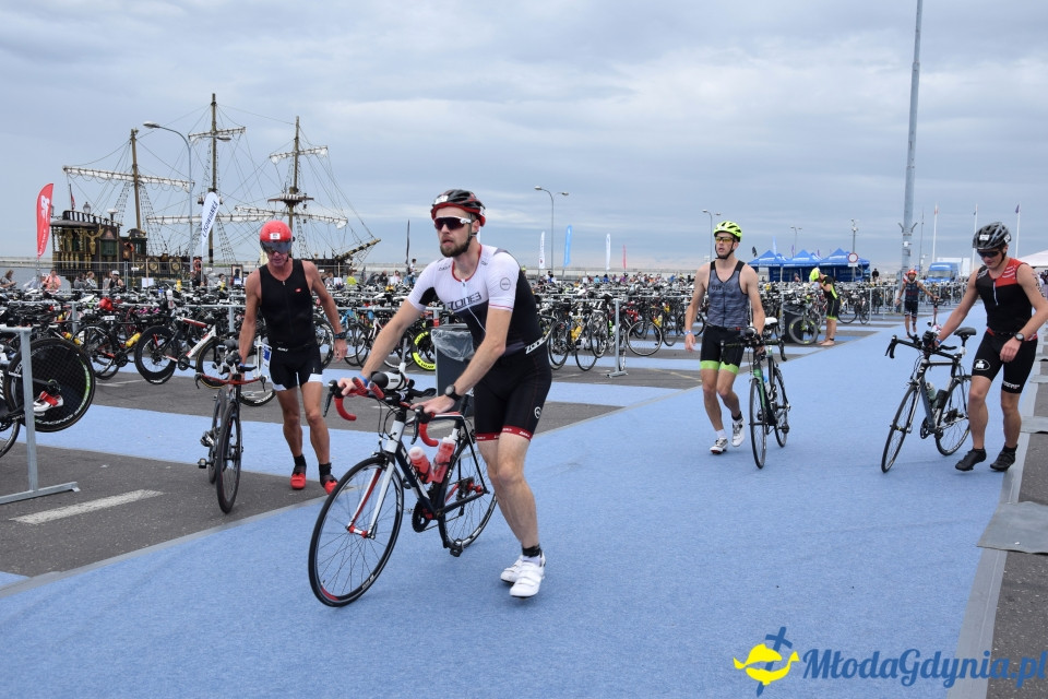 Ironman Gdynia 70.3 (pływanie i rower)