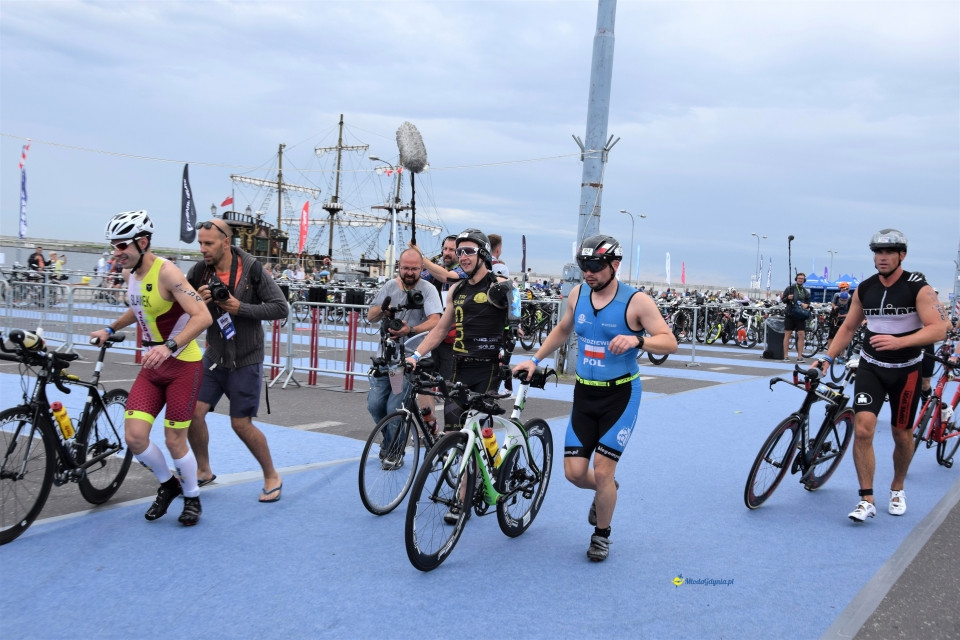 Ironman Gdynia 70.3 (pływanie i rower)