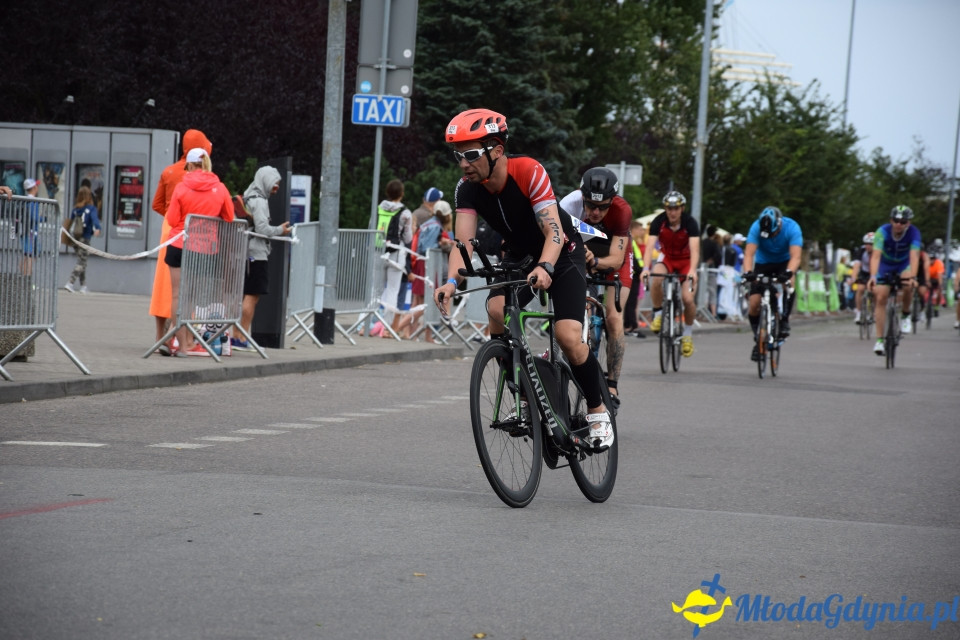 Ironman Gdynia 70.3 (pływanie i rower)