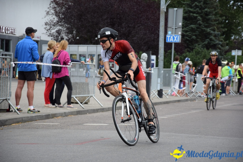 Ironman Gdynia 70.3 (pływanie i rower)