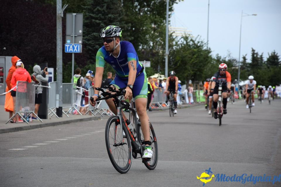 Ironman Gdynia 70.3 (pływanie i rower)
