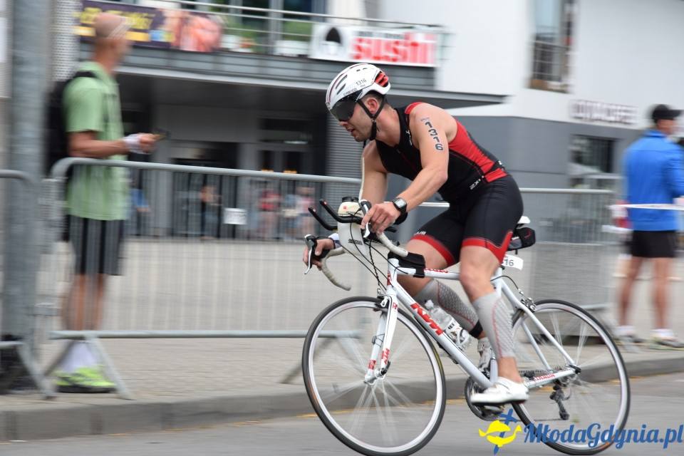 Ironman Gdynia 70.3 (pływanie i rower)