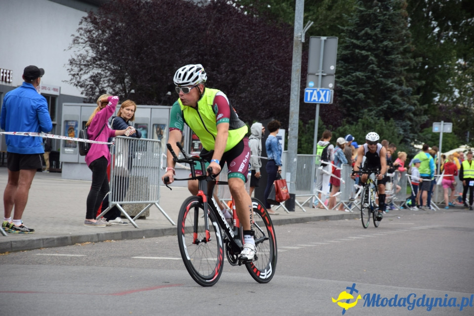 Ironman Gdynia 70.3 (pływanie i rower)
