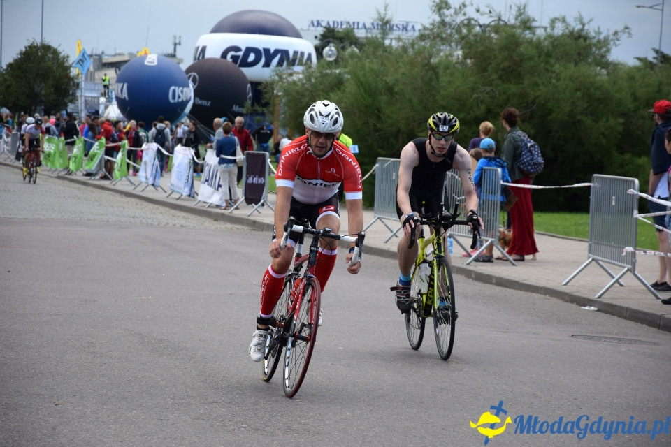 Ironman Gdynia 70.3 (pływanie i rower)
