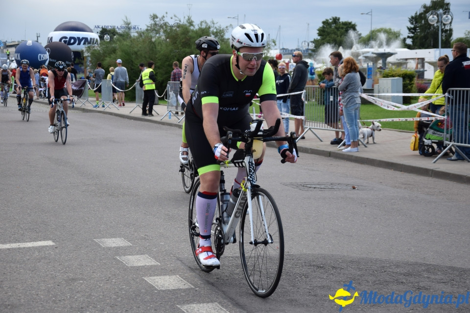 Ironman Gdynia 70.3 (pływanie i rower)