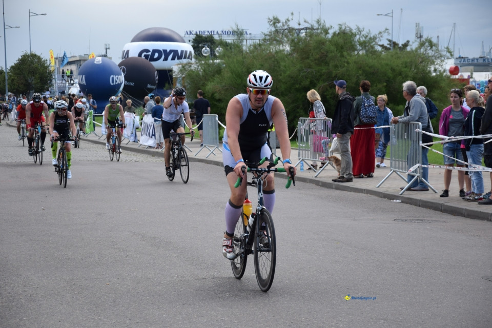 Ironman Gdynia 70.3 (pływanie i rower)