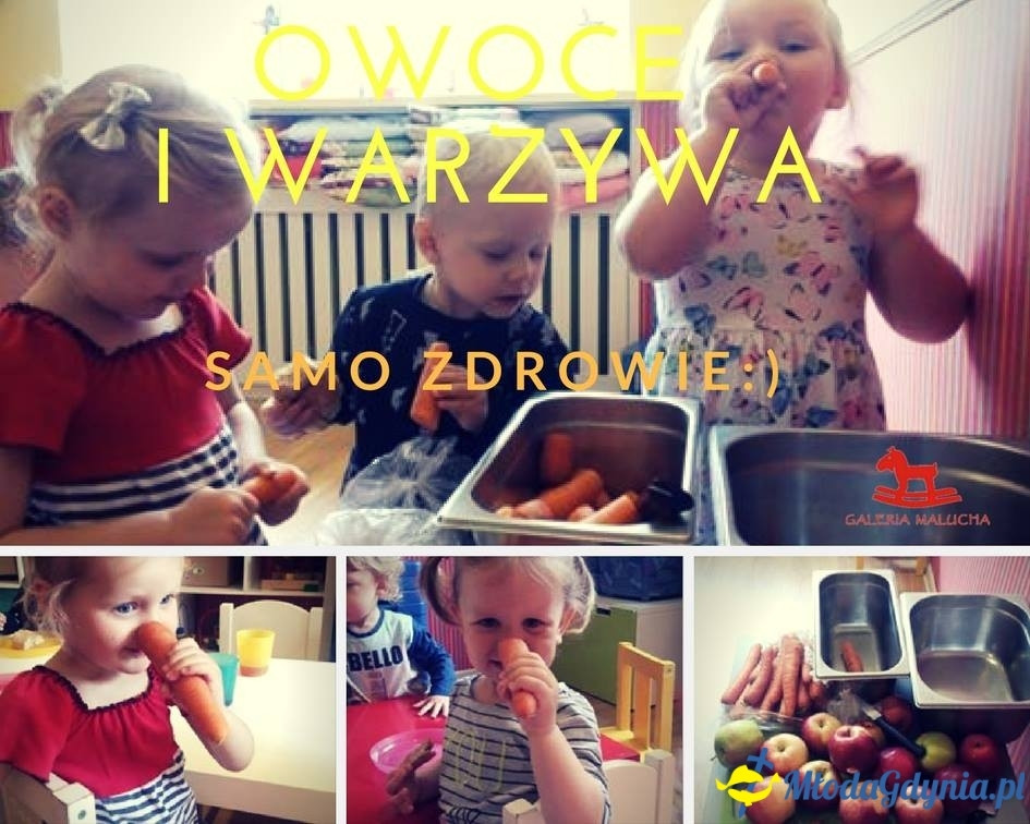 Owoce i warzywa w Galerii Malucha