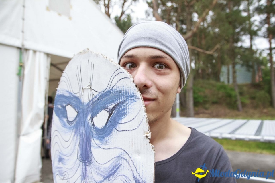 Teatr Gdynia Główna - MASSKA - premiera spektaklu plenerowego - zdjęcia z próby