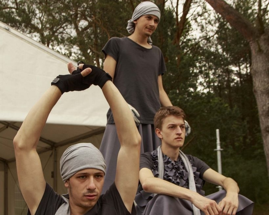 Teatr Gdynia Główna - MASSKA - premiera spektaklu plenerowego - zdjęcia z próby