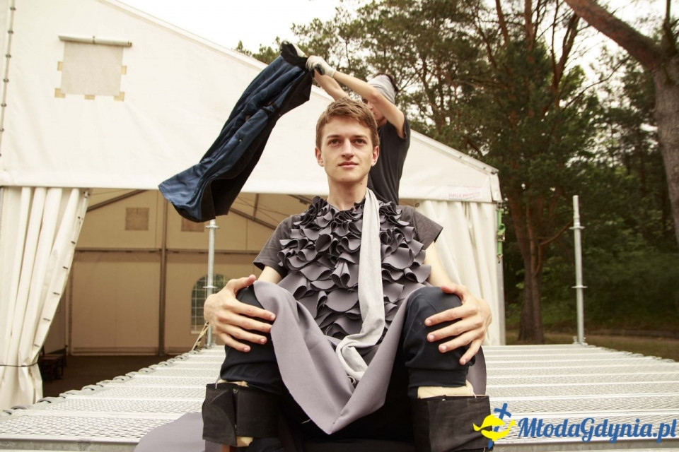 Teatr Gdynia Główna - MASSKA - premiera spektaklu plenerowego - zdjęcia z próby