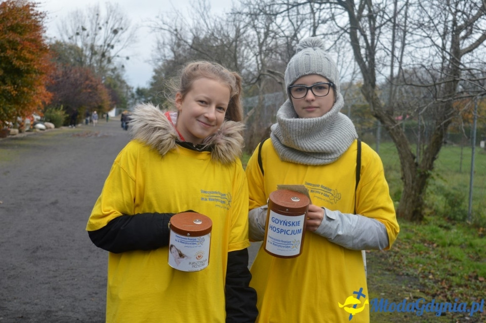 1 listopada 2017 - kwesta na rzecz Hospicjum : Cmentarz Marynarki Wojennej RP, Cmentarz Witomiński, Cmentarz komunalny