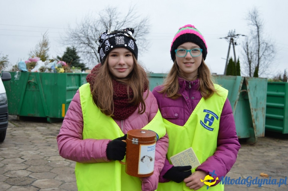 1 listopada 2017 - kwesta na rzecz Hospicjum : Cmentarz Marynarki Wojennej RP, Cmentarz Witomiński, Cmentarz komunalny