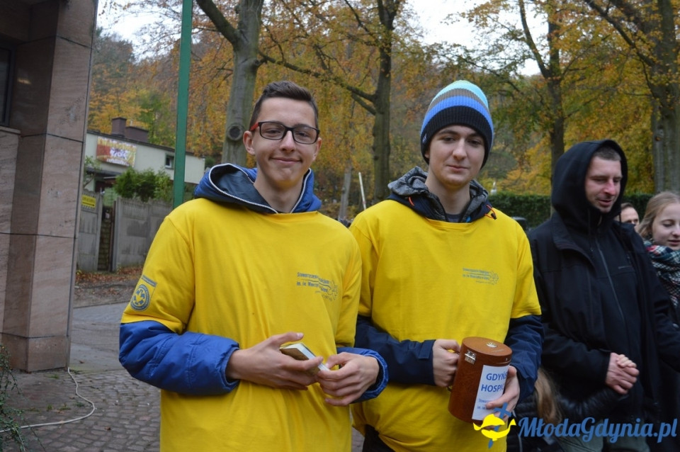 1 listopada 2017 - kwesta na rzecz Hospicjum : Cmentarz Marynarki Wojennej RP, Cmentarz Witomiński, Cmentarz komunalny