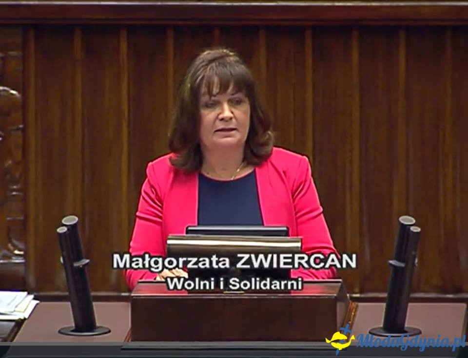 Poseł Małgorzata Zwiercan - październik 2017