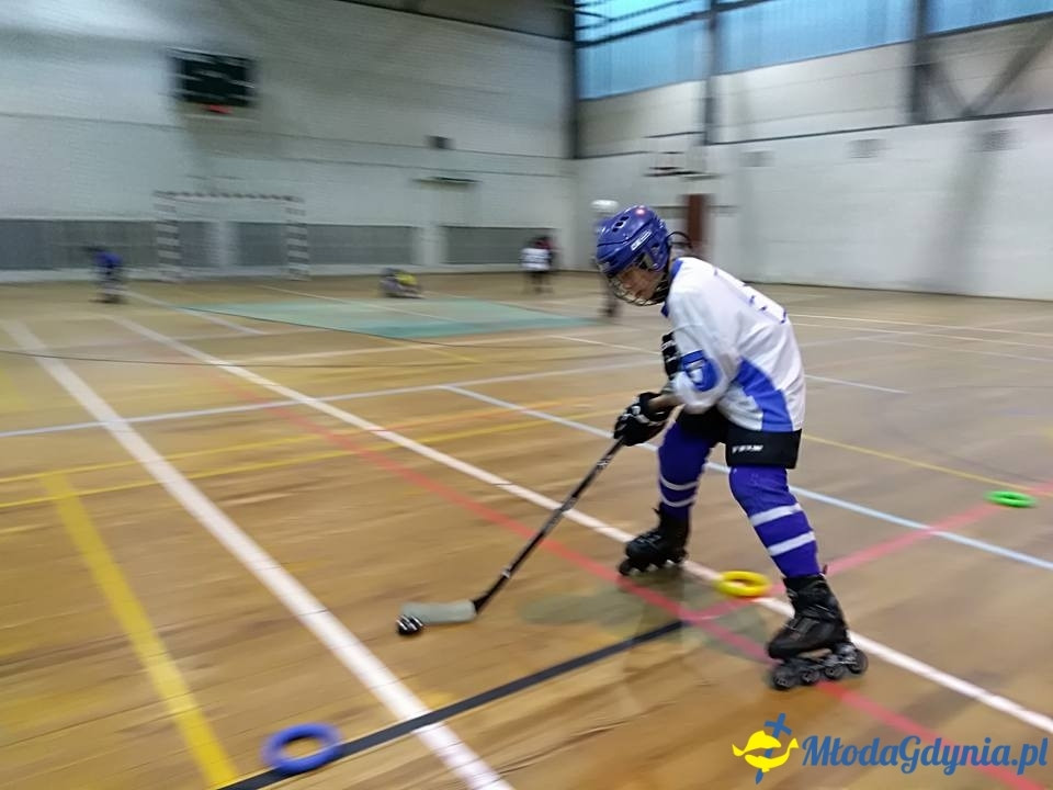 HUKS Niedźwiadki - trening na rolkach