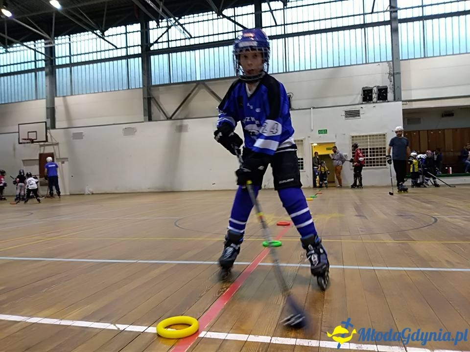 HUKS Niedźwiadki - trening na rolkach