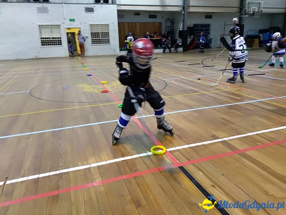 HUKS Niedźwiadki - trening na rolkach