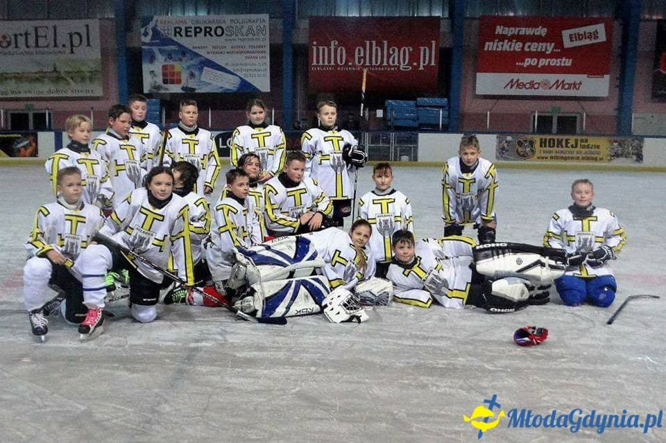 HUKS Niedźwiadki - mecz ligowy Żaka Młodszego w Elblągu 21.10.2017