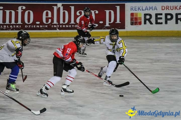 HUKS Niedźwiadki - mecz ligowy Żaka Młodszego w Elblągu 21.10.2017