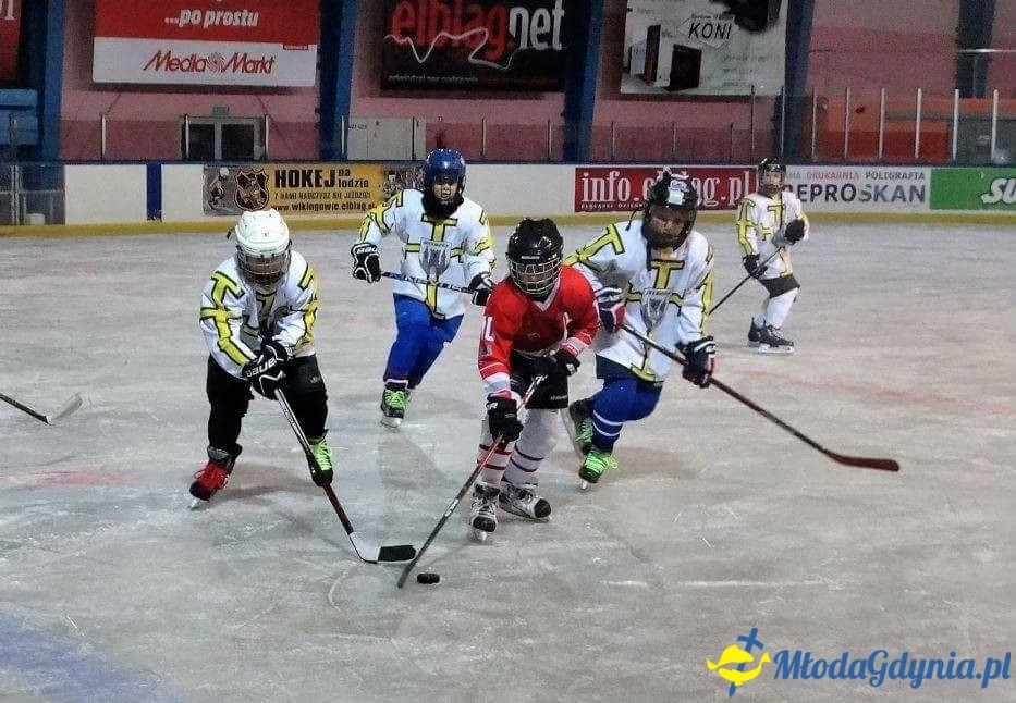 HUKS Niedźwiadki - mecz ligowy Żaka Młodszego w Elblągu 21.10.2017