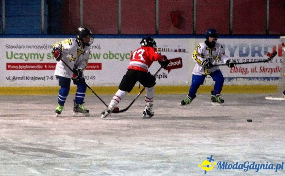 HUKS Niedźwiadki - mecz ligowy Żaka Młodszego w Elblągu 21.10.2017