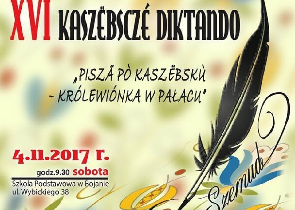 XVI KASZËBSCZÉ DIKTANDO
