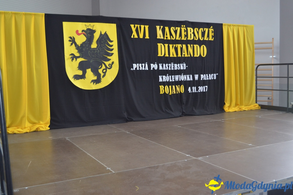 XVI KASZËBSCZÉ DIKTANDO