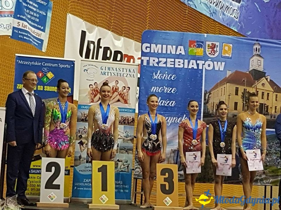 Natalia Kozioł i Kornelia Pacholec na zawodach w Mrzeżynie