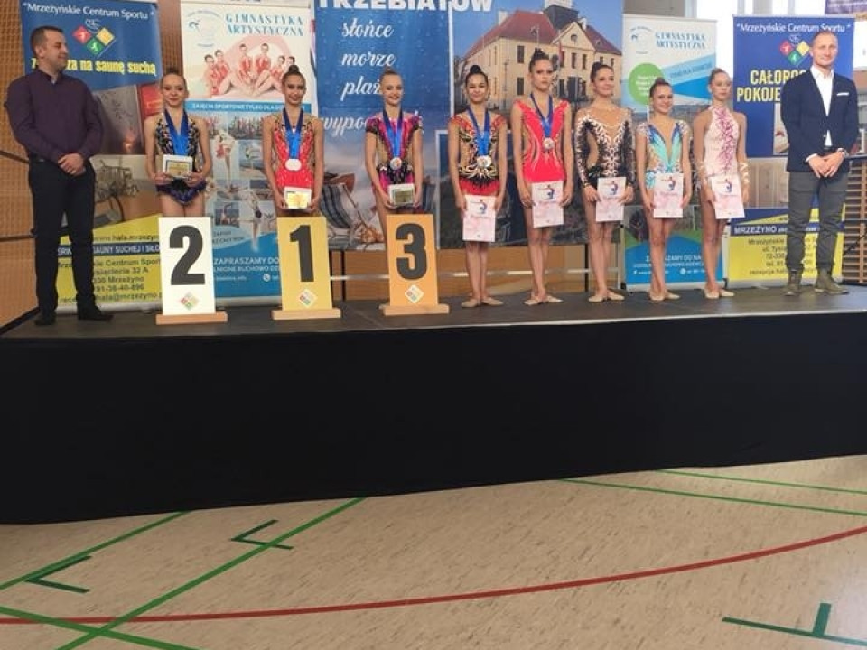 Natalia Kozioł i Kornelia Pacholec na zawodach w Mrzeżynie