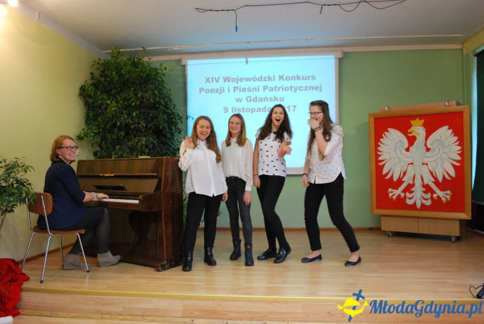 XIV Konkurs Pieśni Patriotycznych Gdańsk 09.11.2017