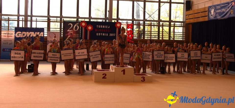 Turniej Młodości w gimnastyce artystycznej 12.11.2017