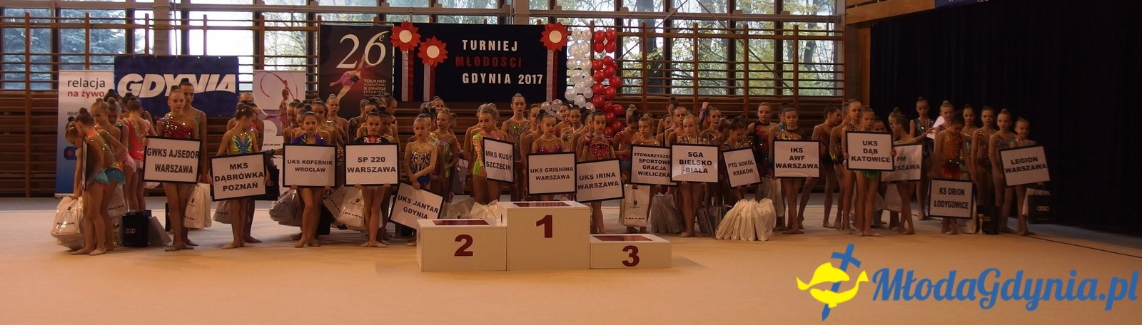 Turniej Młodości w gimnastyce artystycznej 12.11.2017