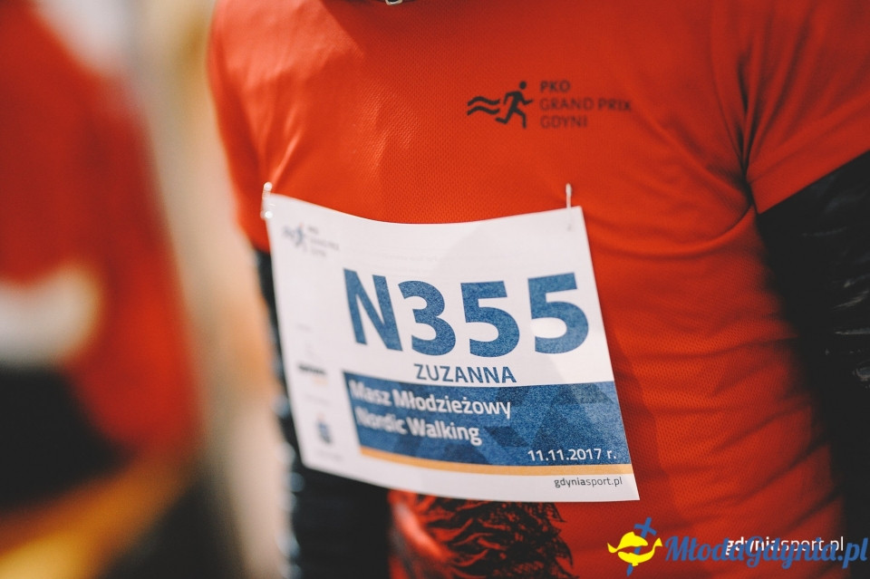 Marsz nordic walking - Bieg Niepodległości z PKO Bankiem Polskim 2017 (I)