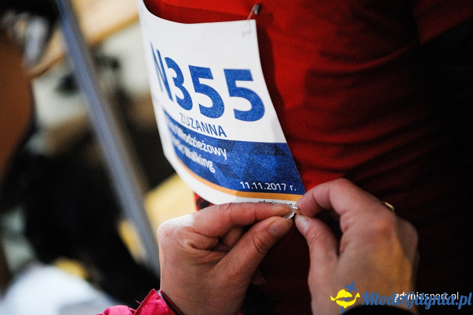 Marsz nordic walking - Bieg Niepodległości z PKO Bankiem Polskim 2017 (I)