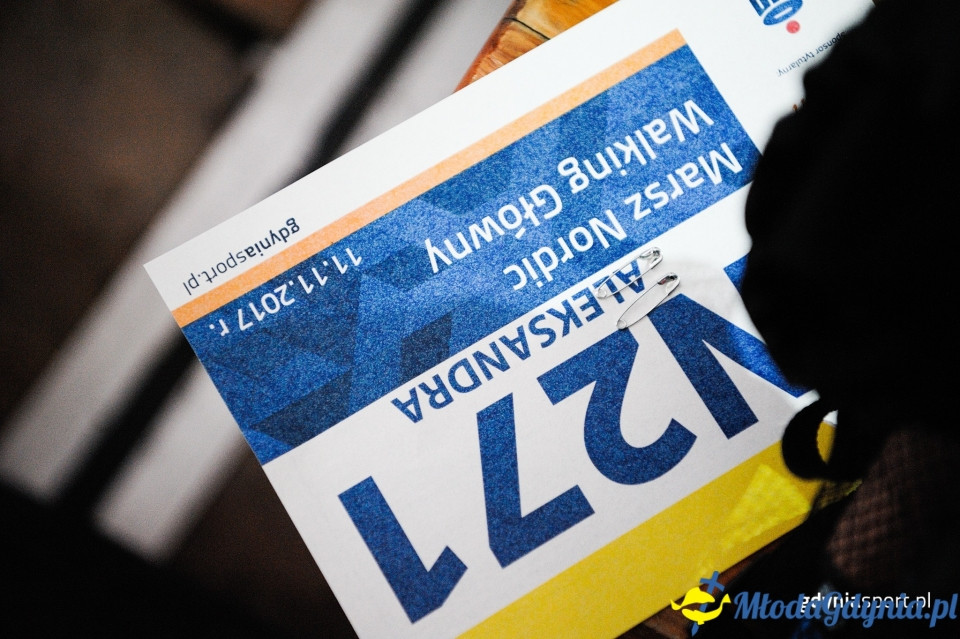 Marsz nordic walking - Bieg Niepodległości z PKO Bankiem Polskim 2017 (I)