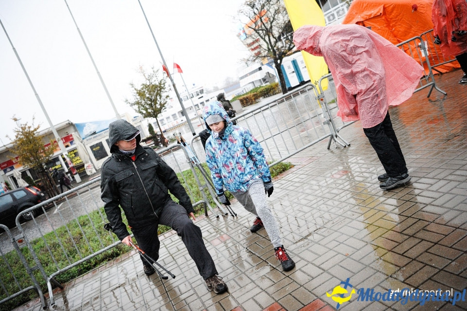 Marsz nordic walking - Bieg Niepodległości z PKO Bankiem Polskim 2017 (I)