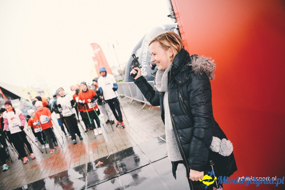 Marsz nordic walking - Bieg Niepodległości z PKO Bankiem Polskim 2017 (I)