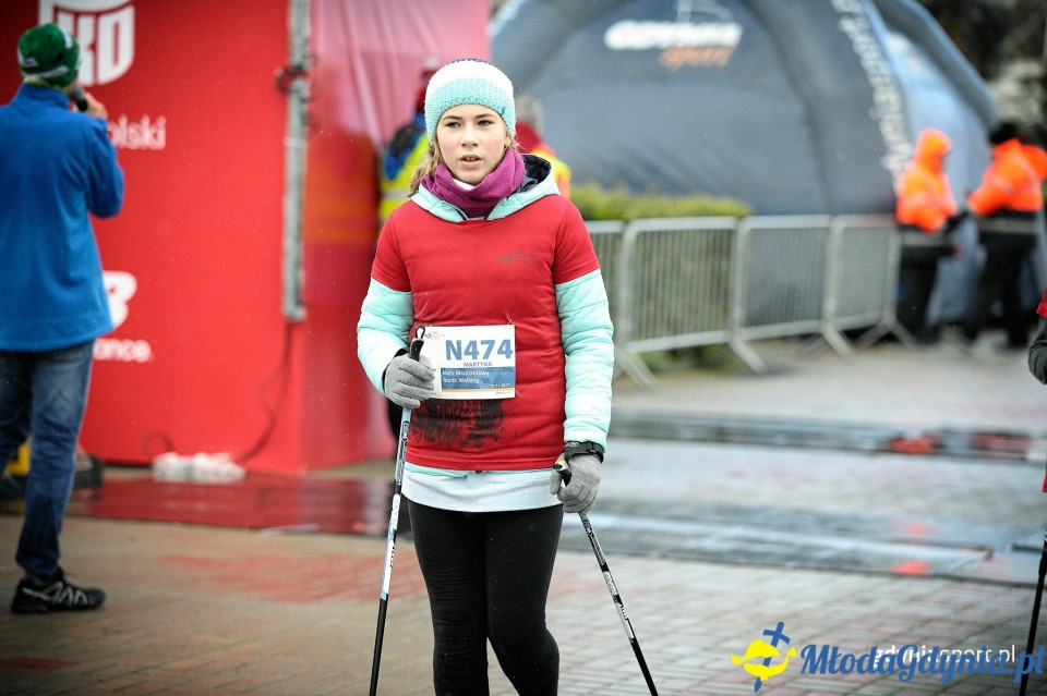 Marsz nordic walking - Bieg Niepodległości z PKO Bankiem Polskim 2017 (I)