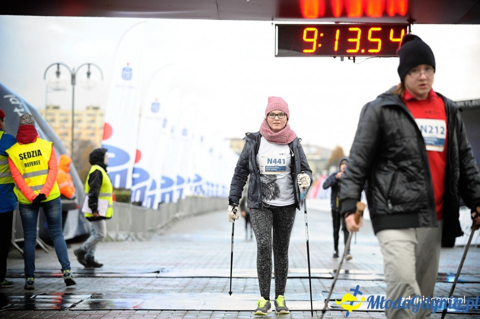Marsz nordic walking - Bieg Niepodległości z PKO Bankiem Polskim 2017 (I)