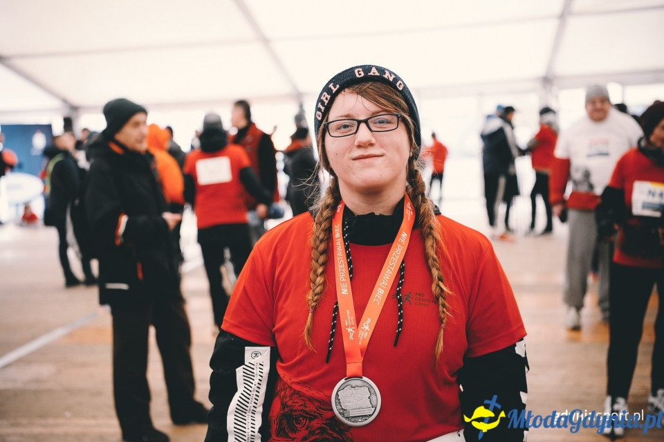 Marsz nordic walking - Bieg Niepodległości z PKO Bankiem Polskim 2017 (I)