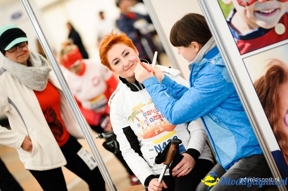 Marsz nordic walking - Bieg Niepodległości z PKO Bankiem Polskim 2017 (I)