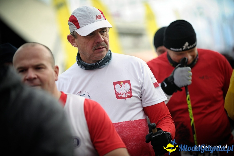 Marsz nordic walking - Bieg Niepodległości z PKO Bankiem Polskim 2017 (I)