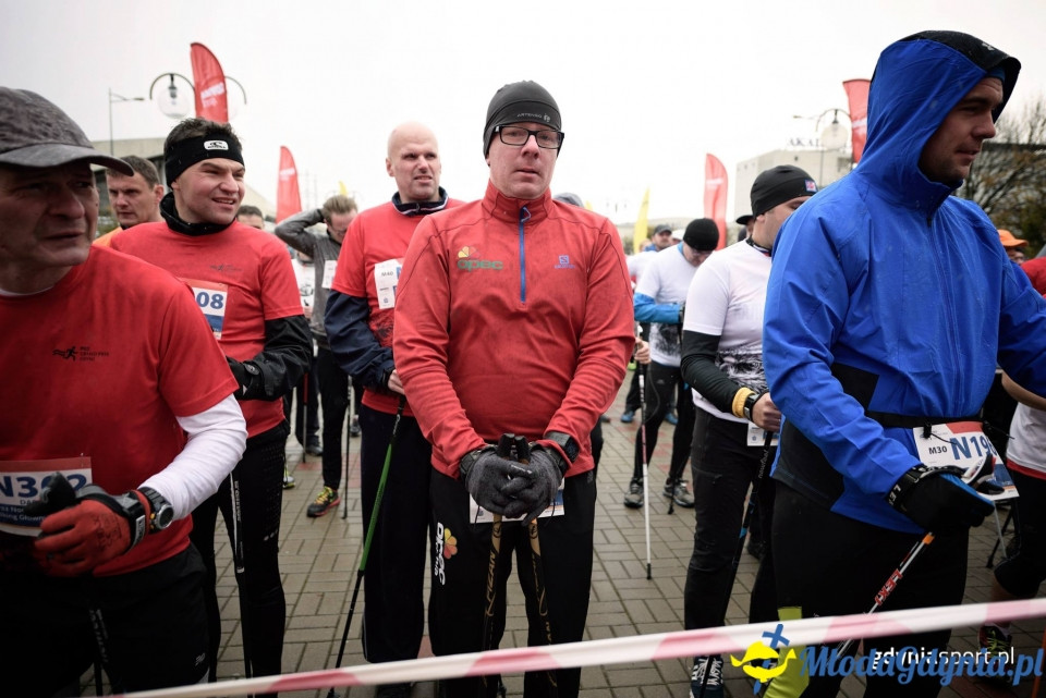 Marsz nordic walking - Bieg Niepodległości z PKO Bankiem Polskim 2017 (I)