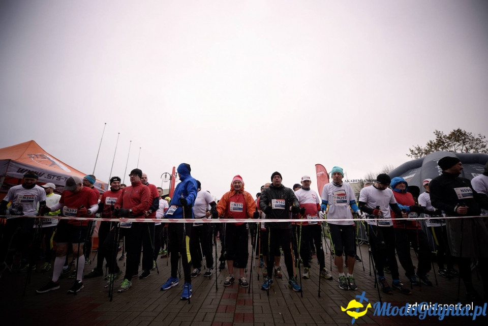 Marsz nordic walking - Bieg Niepodległości z PKO Bankiem Polskim 2017 (I)