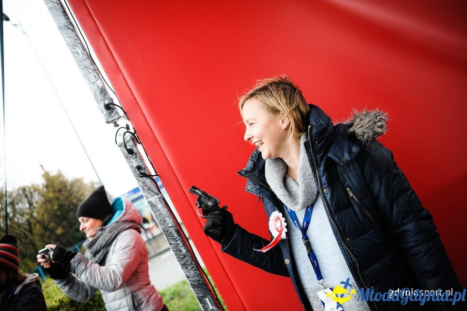 Marsz nordic walking - Bieg Niepodległości z PKO Bankiem Polskim 2017 (I)