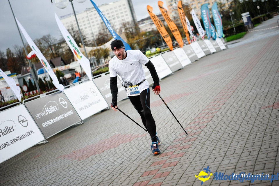 Marsz nordic walking - Bieg Niepodległości z PKO Bankiem Polskim 2017 (II)