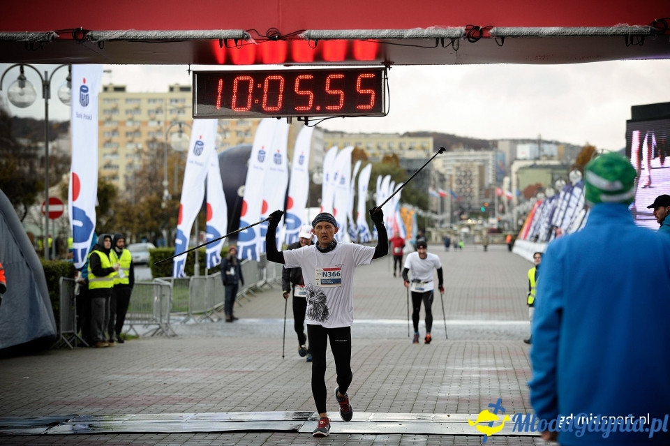 Marsz nordic walking - Bieg Niepodległości z PKO Bankiem Polskim 2017 (II)