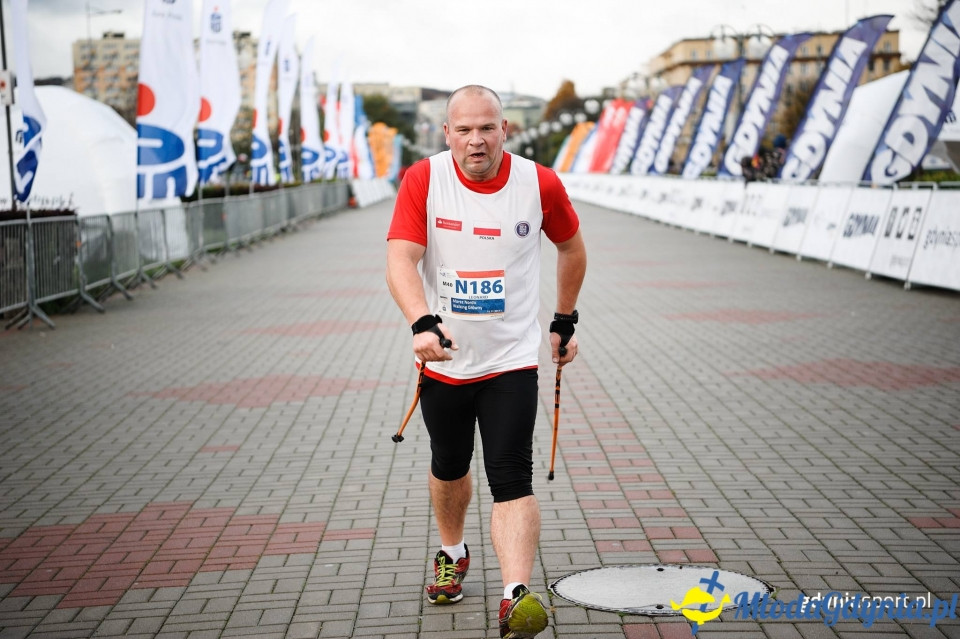 Marsz nordic walking - Bieg Niepodległości z PKO Bankiem Polskim 2017 (II)
