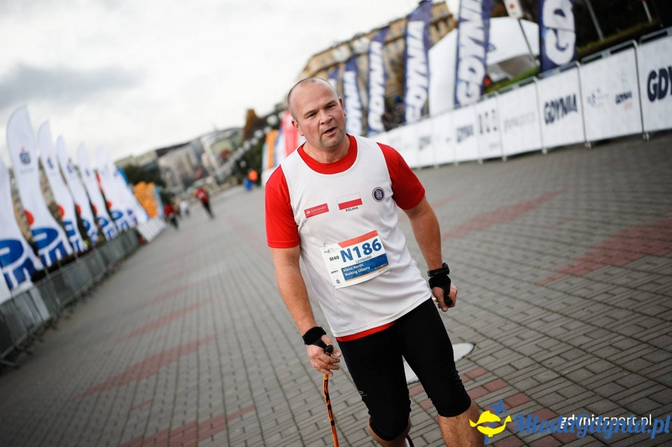 Marsz nordic walking - Bieg Niepodległości z PKO Bankiem Polskim 2017 (II)
