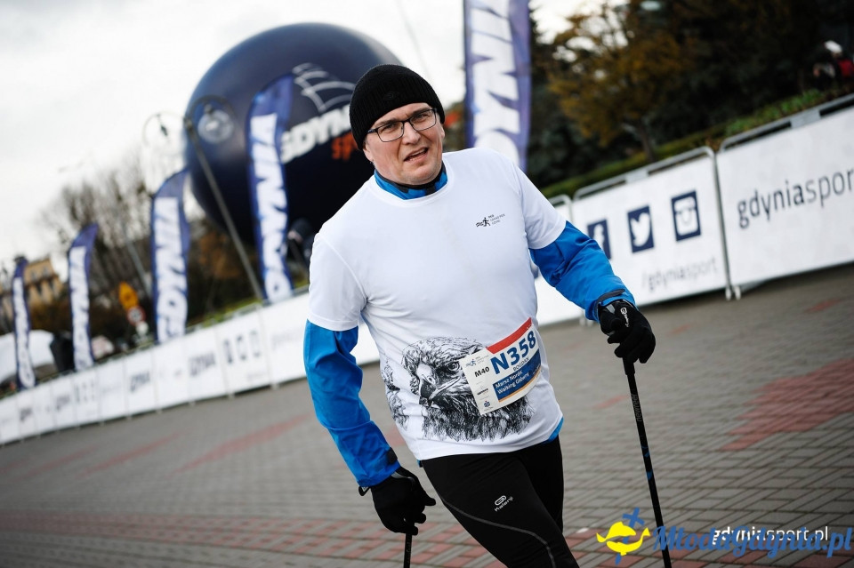 Marsz nordic walking - Bieg Niepodległości z PKO Bankiem Polskim 2017 (II)